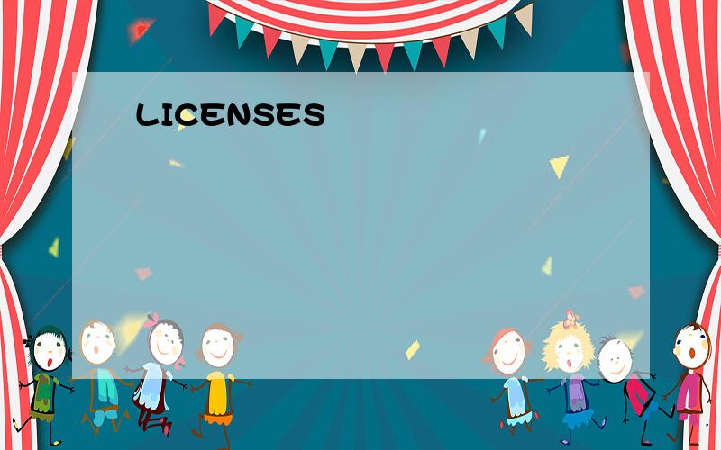 LICENSES