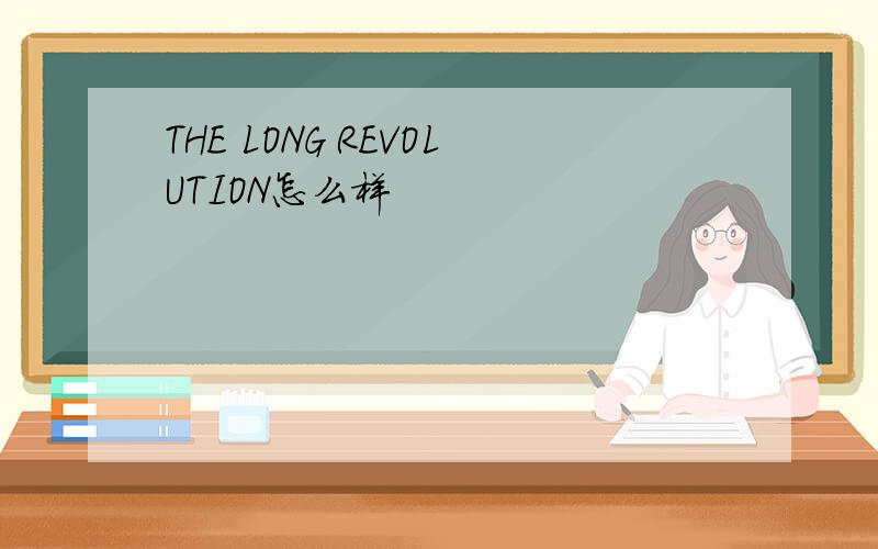 THE LONG REVOLUTION怎么样