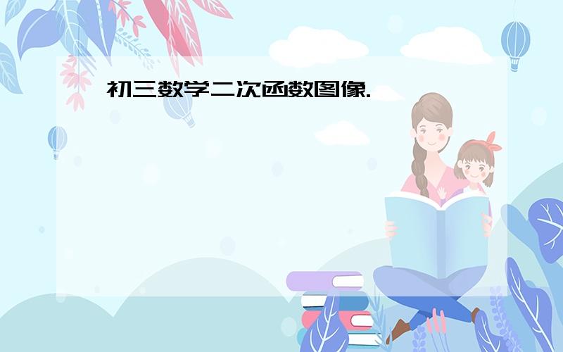 初三数学二次函数图像.