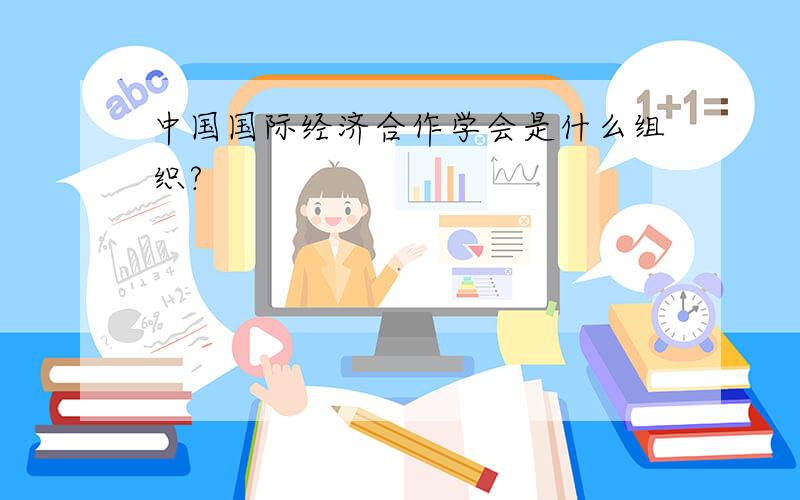 中国国际经济合作学会是什么组织?