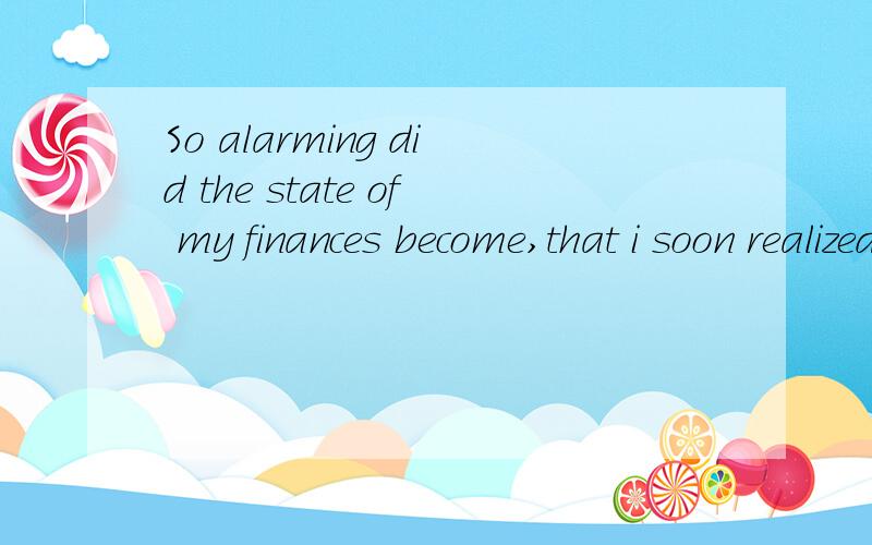 So alarming did the state of my finances become,that i soon realized that i must either leave the metropolis and rusticate somewhere in the country.