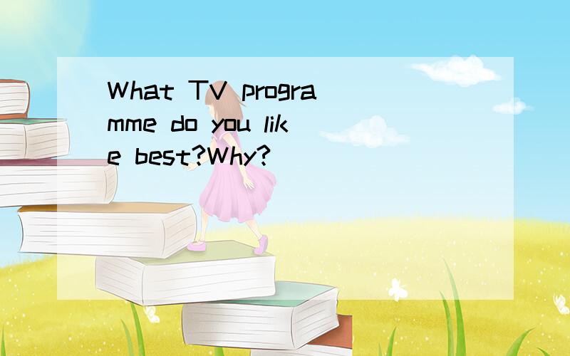 What TV programme do you like best?Why?