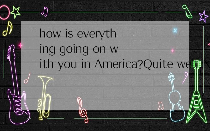 how is everything going on with you in America?Quite well.Not so smoothly as I hope,_.A.either B.too C.though D.yet为什么选C而不选D?